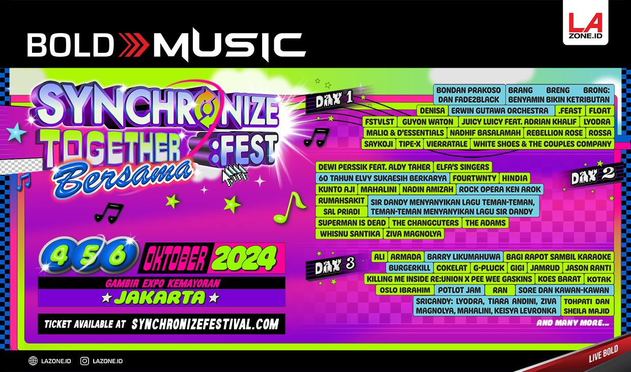 Tips Nonton Konser Musik di Synchronize Fest